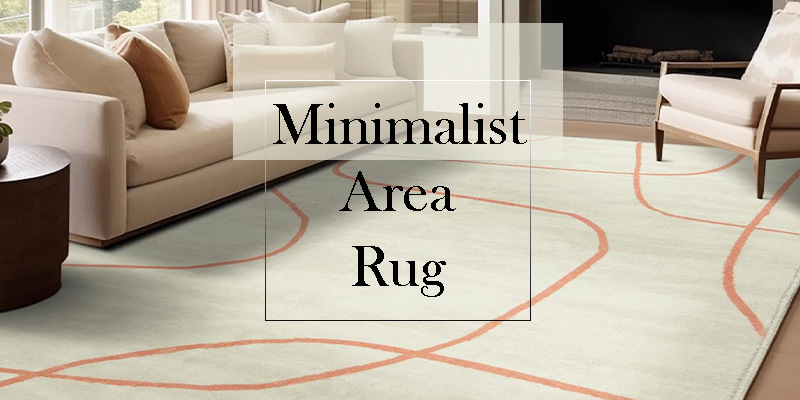 minimalist rug